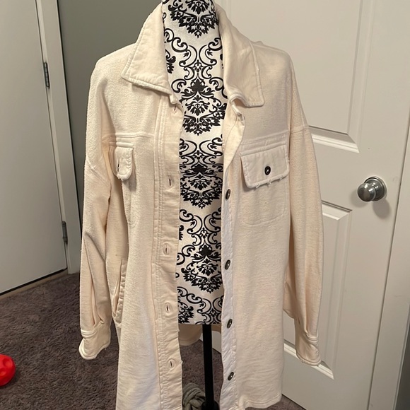 Free People Tops - Cream Free People shacket